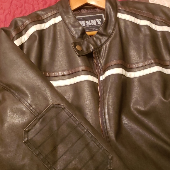 Mens Leather Jacket - Picture 1 of 4